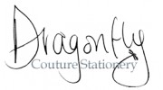 Dragonfly Couture Stationery
