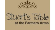 Stuart's Table At The Farmers Arms
