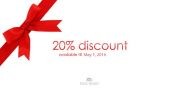 Get 20% discount on your new website!