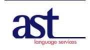 AST Language Services