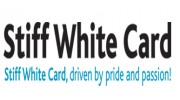 STIFF WHITE CARD