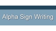 Alpha Signwriting