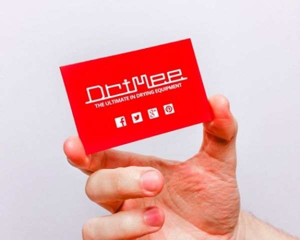 Drimee business card design