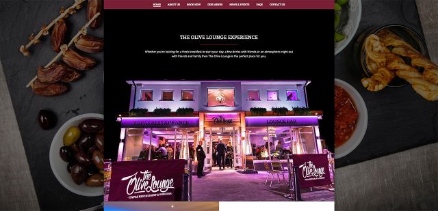 As a brand new, up market Tapas Restaurant & Bar in Wickersley, Rotherham, The Olive Lounge required an equally modern website to provide a range of information, from restaurant location, opening times, booking form to the general promotion of the com