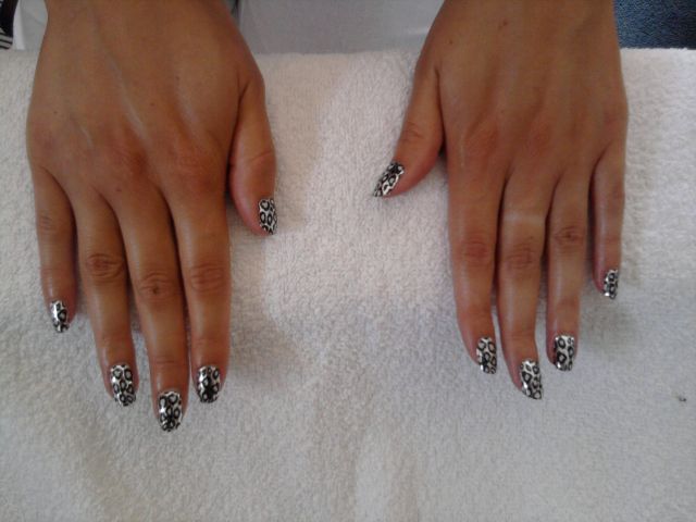 Minx Nails - Snow Cheetah