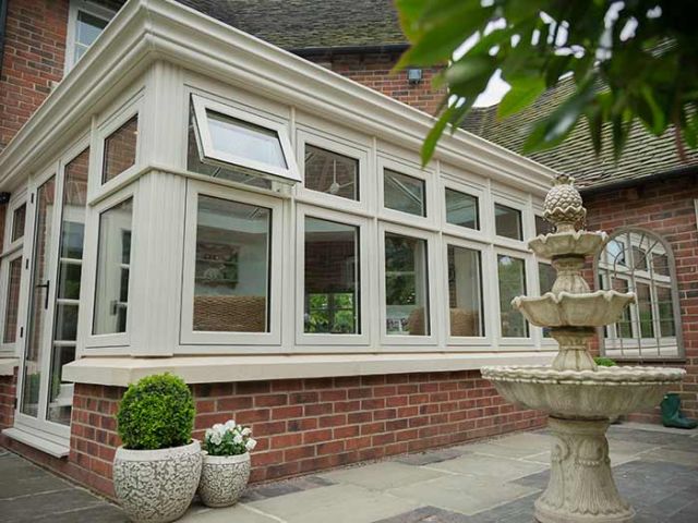 White conservatory