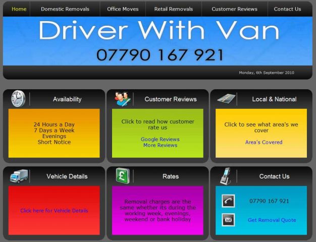 Driver With Van