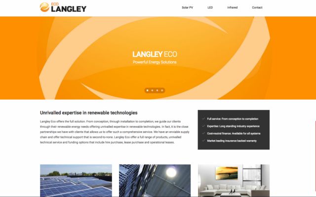 Langley Eco - Website