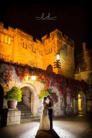 Hazlewood Castle wedding photographers leeds