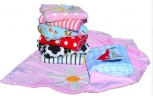 Fleece baby & toddler blankets ranging from red polka dot fleece to super soft cuddle fleece appliqued with boats or flowers. You can even add a name for little extra. All hand made in Cornwall from 11.99 Free UK P&P