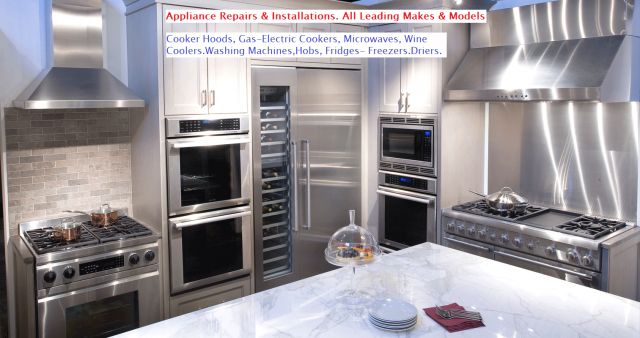 Repairs / Installations for Built in or frestanding Appliances