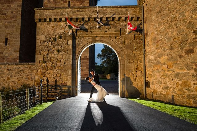 Borthwick Castle wedding