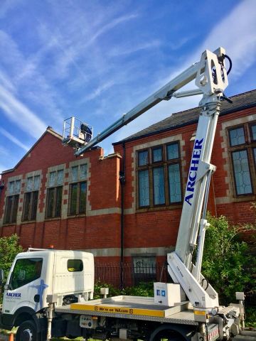 Cherry Picker Cleaning