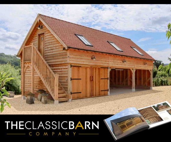 3 Bay Oak Outbuilding