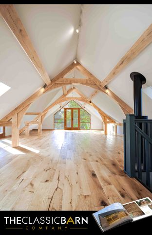 Inside A Room Above 4 Bay Outbuilding