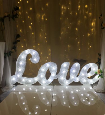 LED Light up Letters