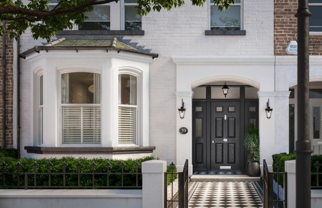 Composite front doors