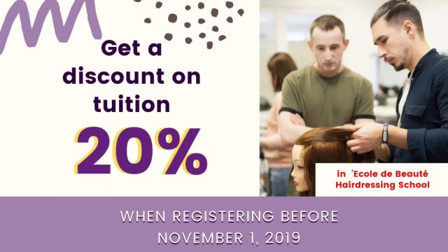 Student discounts for hairdressing courses