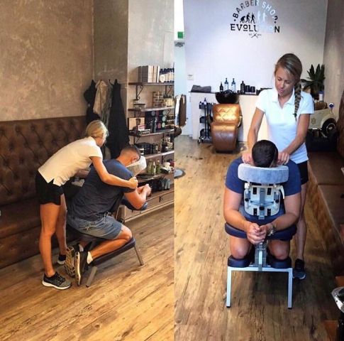 Chair massage