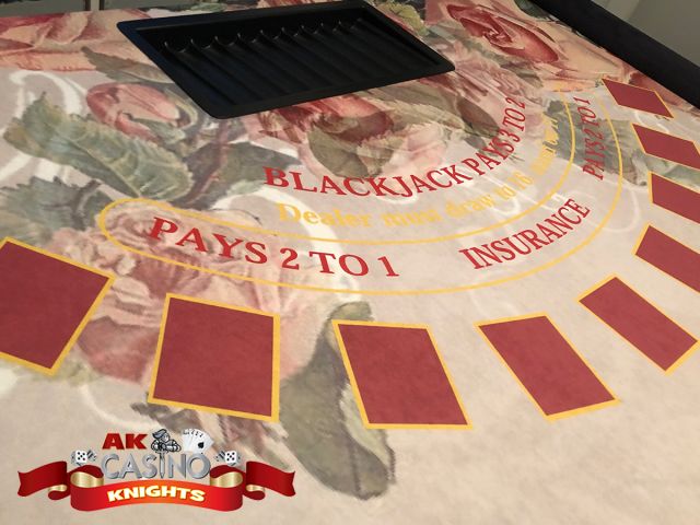 Vintage casino table hire