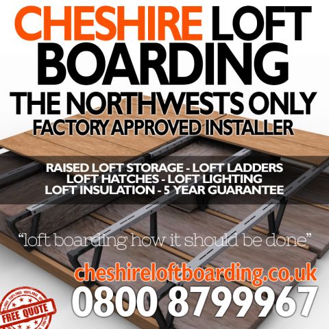 Cheshire Approved Loft Boarding