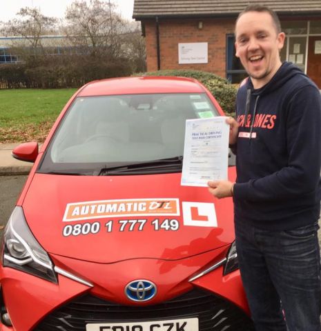 Automatic driving lessons telford