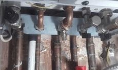 Leaking boiler