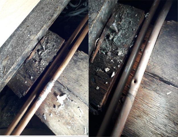 Burst pipe repair