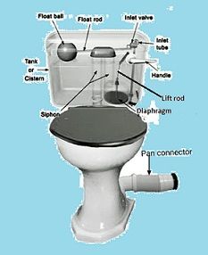 Emergency toilet repair