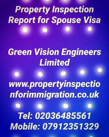 Property Inspection for Spouse Visa