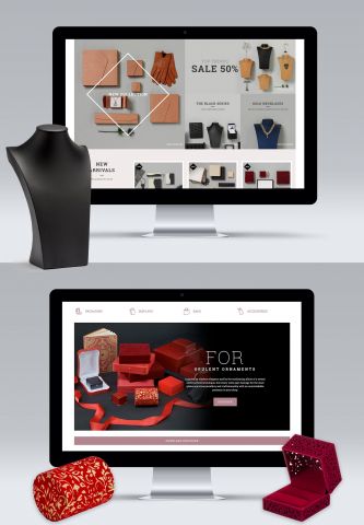 Brand Identity design and website design and development
