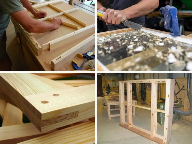 New handmade sash windows