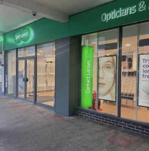 Opticians Liverpool shop front