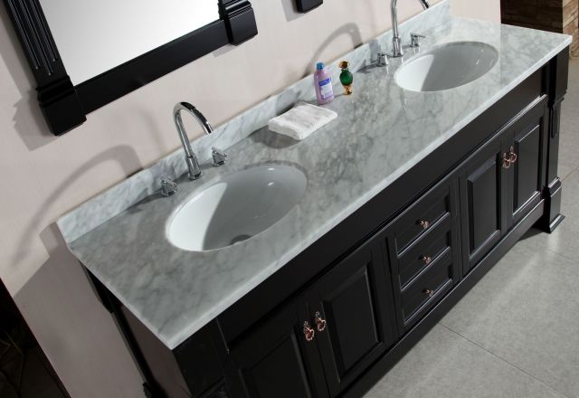 Marble vanity