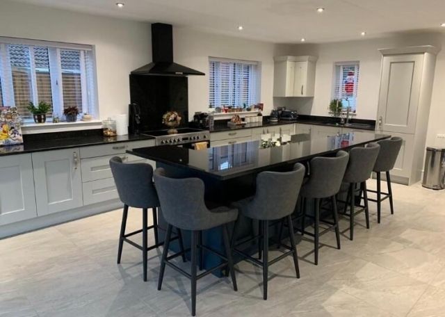 Granite dining table