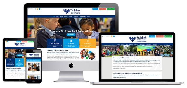 Website for a primary school company