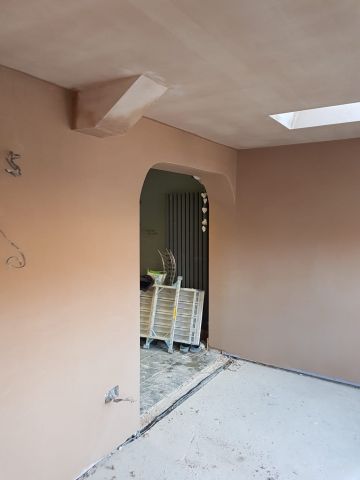 Plastering