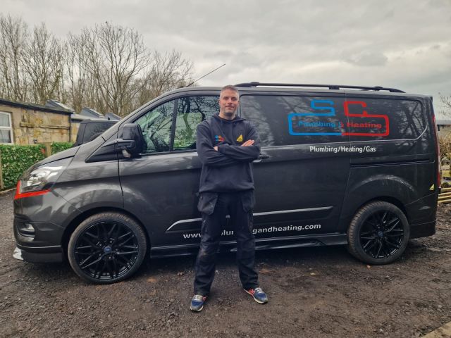 Steve and work van