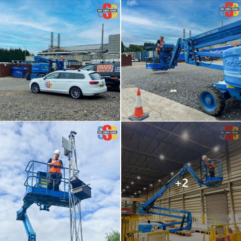 Commercial CCTV installation