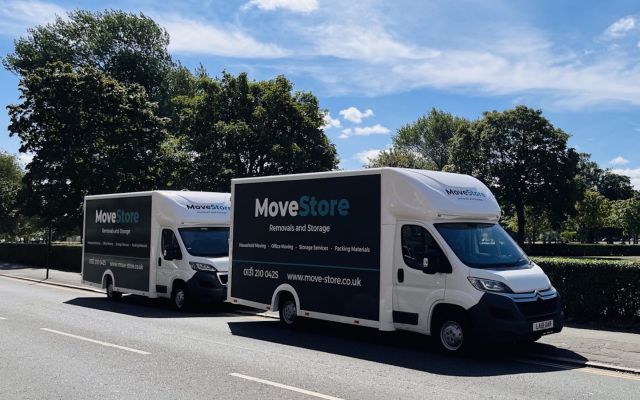 MoveStore's removal vans