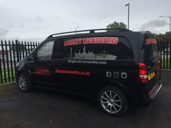 Liberty Locksmiths van