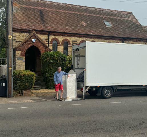 Leicester Removals Single item move to a church