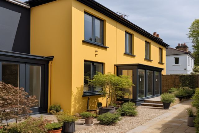 House Silicone Rendered York