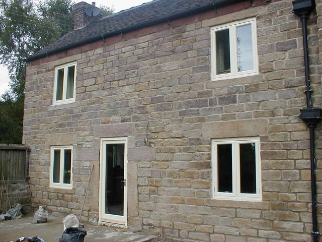 Stonework repointing