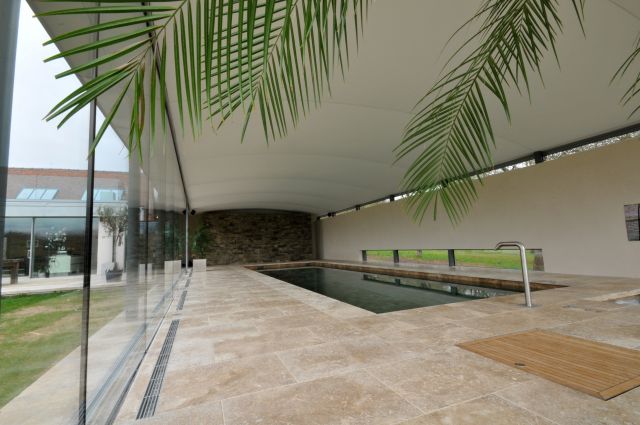 Tiled pool completed 2008