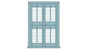 Tier on Tier Shutters