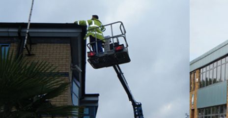 Commercial Gutter Cleaning
