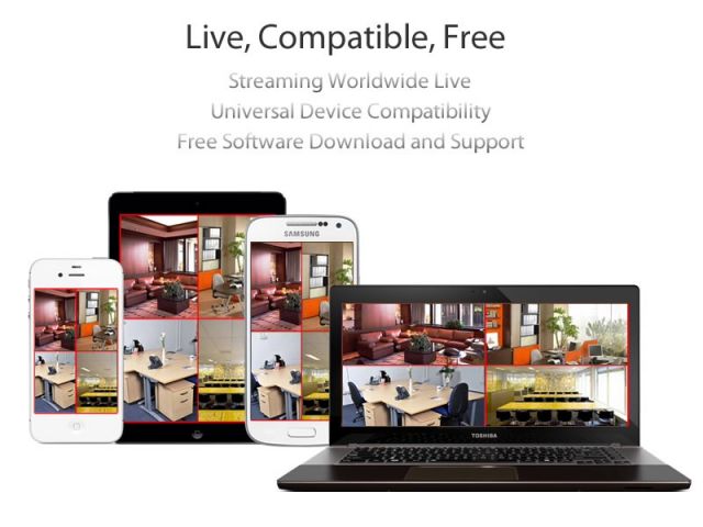 Free remote access set up on all CCTV systems to view your cameras online via iPhone,iPad and Android devices (internet connection required)