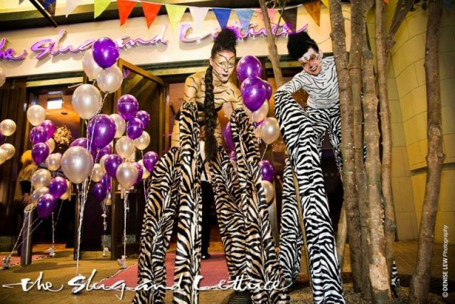Zoo Project, Stilt Walkers 4 legged