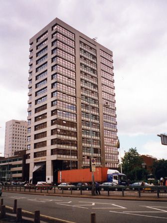 Auburn College home office in the Cobalt Square building Birmingham UK